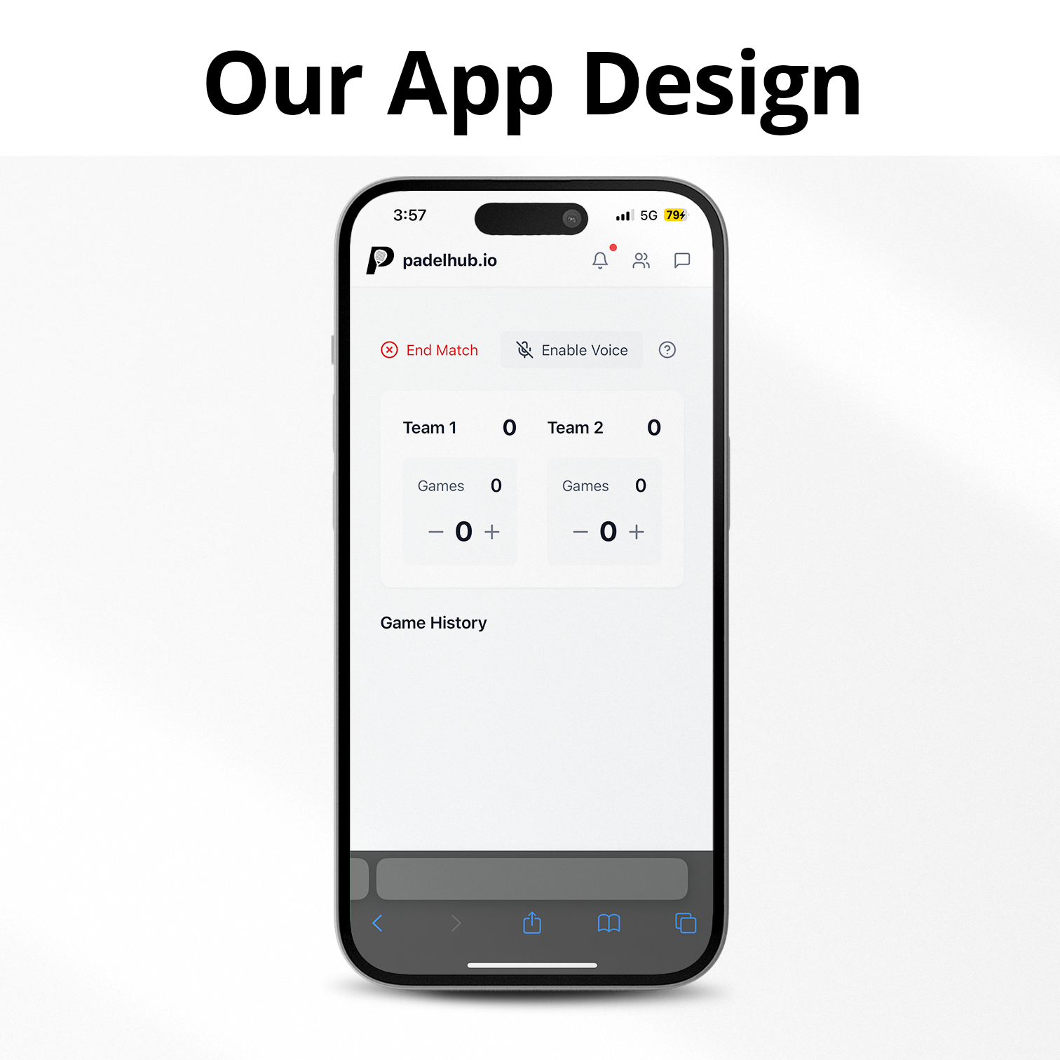 Phone Mockup - Match Page