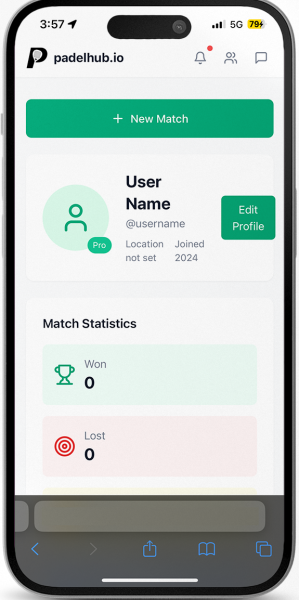 Phone Mockup - Home Page 1